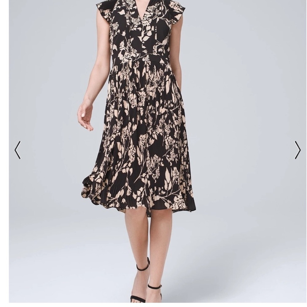 White House Black Market Floral dress NWT